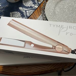 Tyme Iron Pro - Rose Gold - Curler and Straightening Hair Iron (New in box)